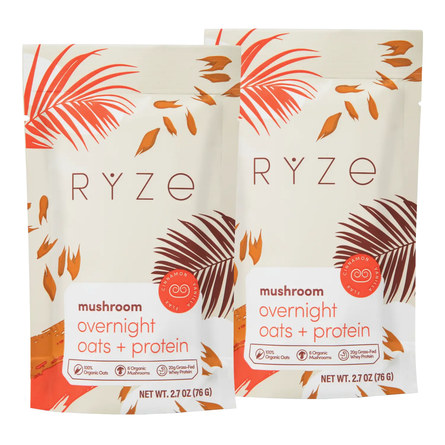 Mushroom Overnight Oats (28 Servings) - PIRZ