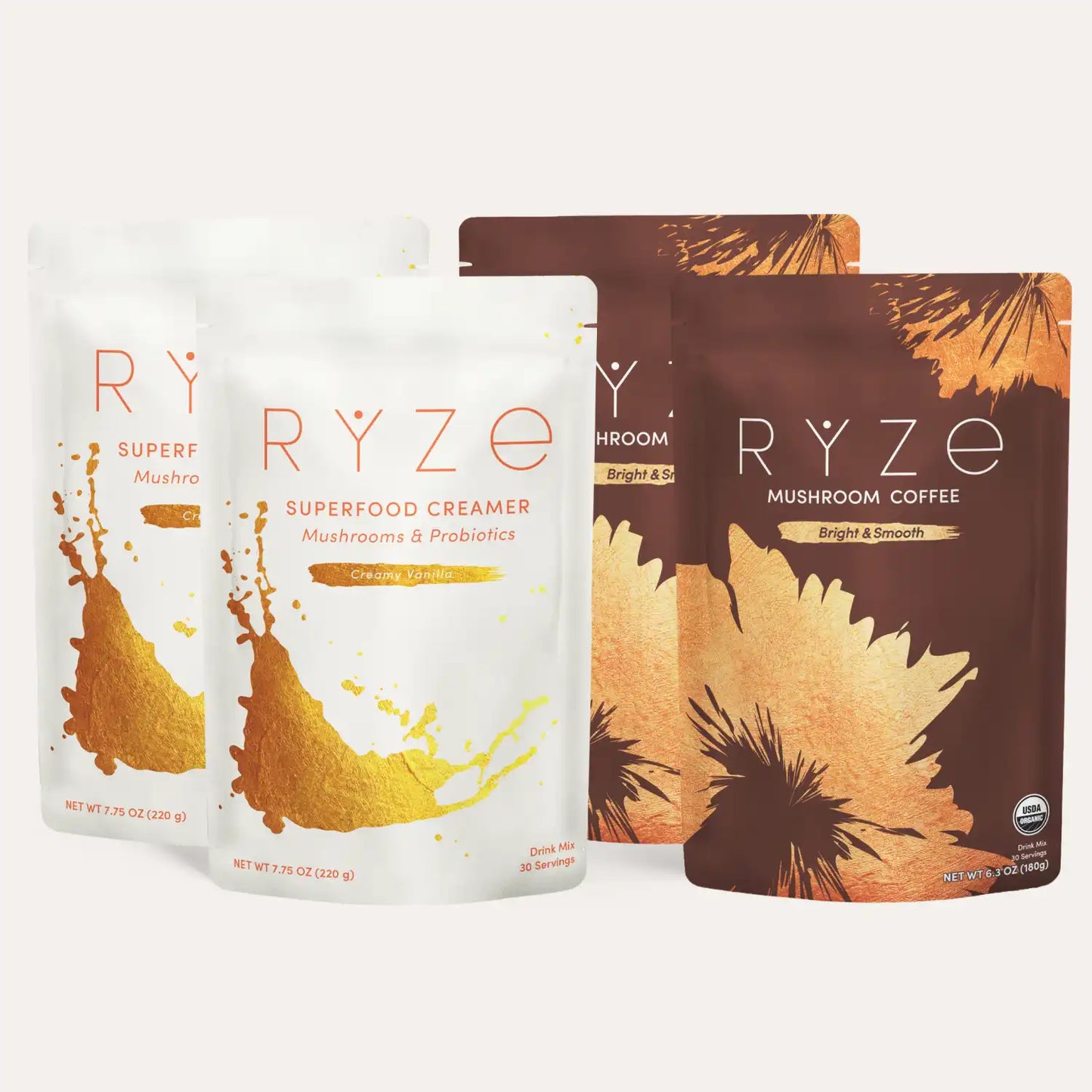 RYZE Lovers Gift Set (2 Coffees + 2 Creamers) - IMY7