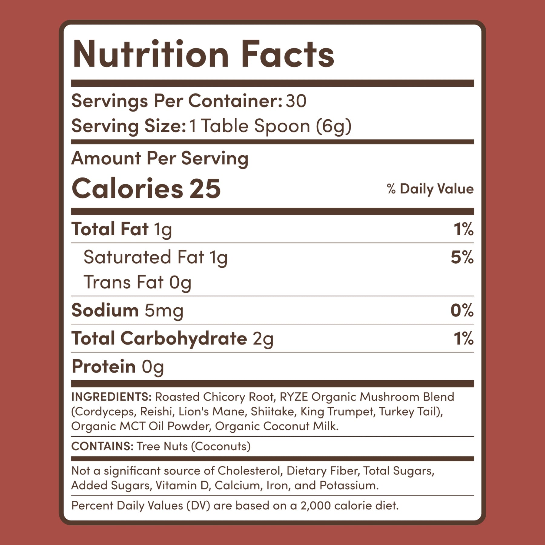 Mushroom Chicory (30 Servings) - 5YMZ