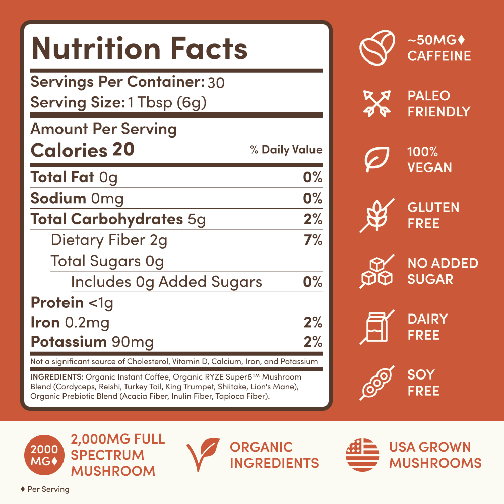 Mushroom Coffee 30 Serving - KB70