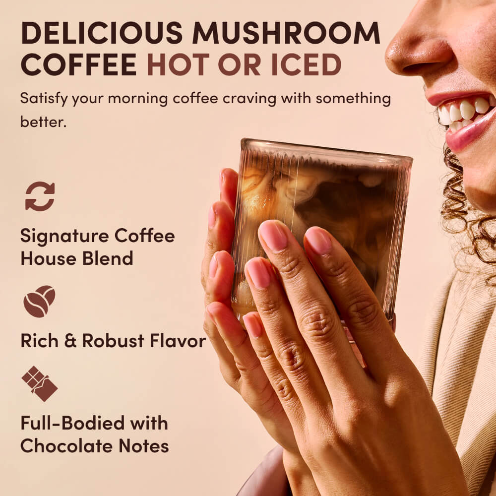 Mushroom Coffee Dark Roast (30 Servings) - 5WRH