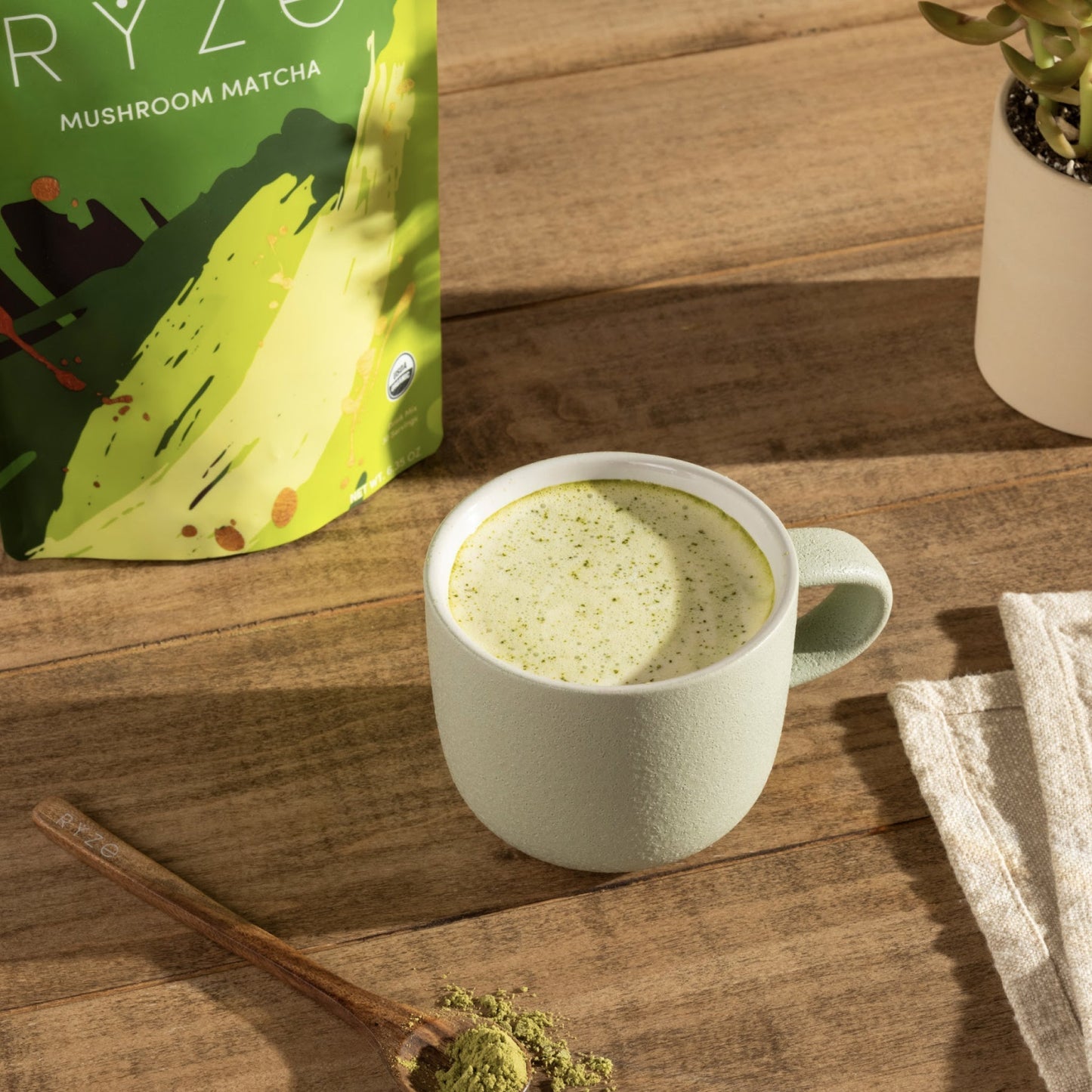 Mushroom Matcha (1 Pack - 30 Servings) - AGJO