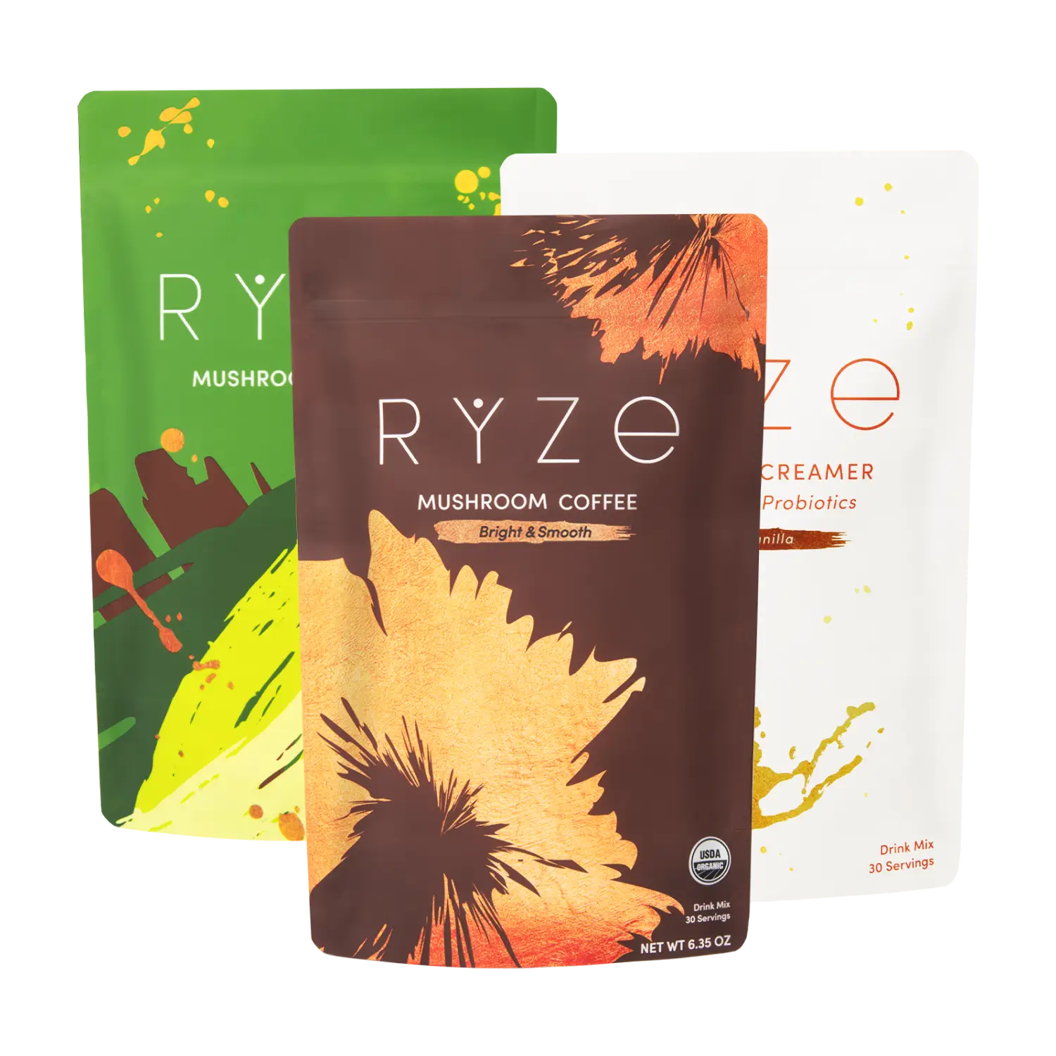 RYZE Ritual Set (Matcha + Coffee + Creamer) - 12O1