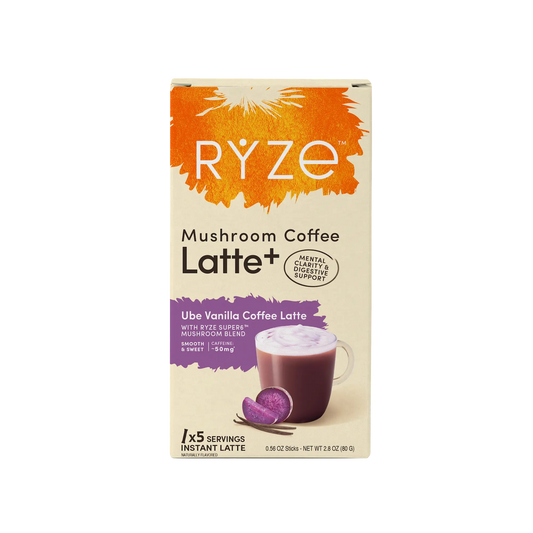 Ube Vanilla Coffee Latte Carton - OHT2