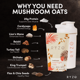Mushroom Overnight Oats Pack (14 Servings) - DVP2