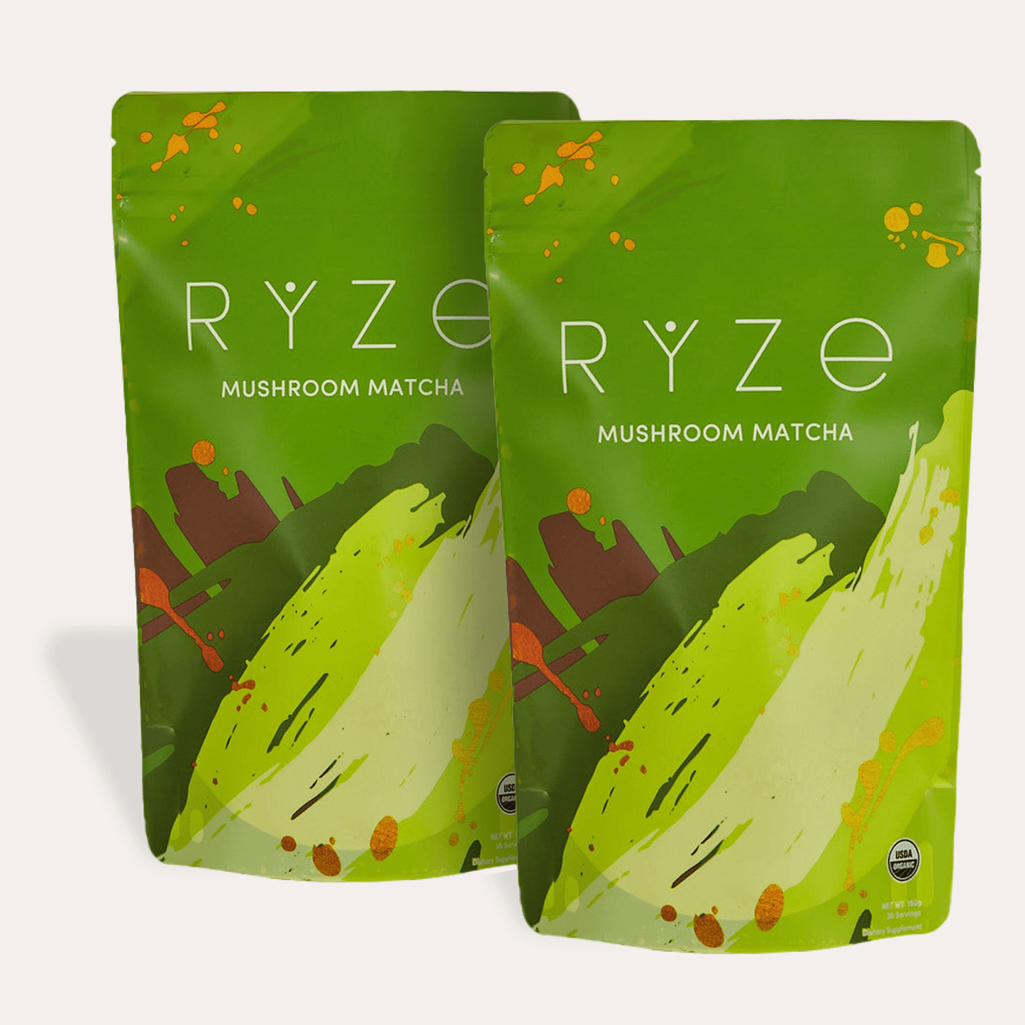 RYZE Organic Mushroom Matcha Starter Kit (60 servings) - IGGD