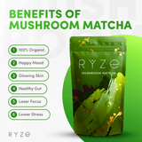 RYZE Organic Mushroom Matcha Starter Kit (60 servings) - IGGD